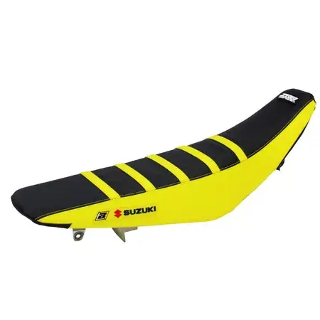 Echt Sitzbankbezug Blackbird Zebra gelb/schwarz RM 125 / 250 2001-2008