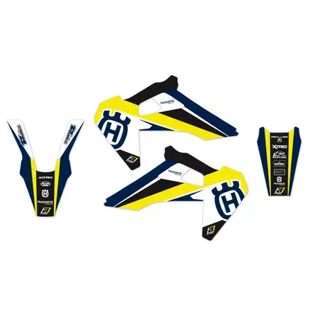 Dekor Kit Blackbird Dream 4 Husqvarna FC / TC 2019-2022 Neue Kollektion