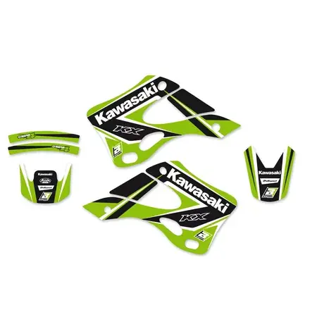 Bestseller Dekor Kit mit Sitzbankbezug Blackbird KX 125 1999-2002