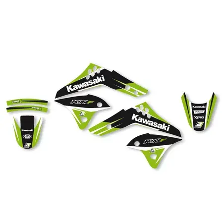 Aktuell Dekor Kit mit Sitzbankbezug Blackbird KXF 250 2006-2008