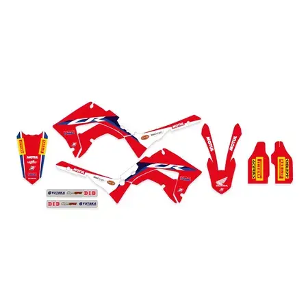 Günstig Dekor Kit komplett Blackbird Replica HRC 2020 CR 125 / 250 2002-2007 restyle kit