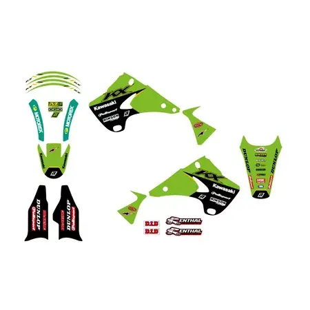 Ausverkauf Dekor Kit Blackbird Replica KRT 2021 KX 125 / 250 2003-2008