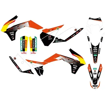 Dekor Kit Blackbird KTM Trophy 2021 SX / EXC 2013-2016 Jetzt Bestellen