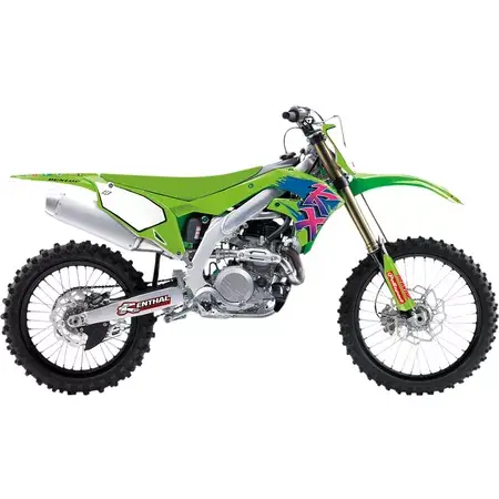 Dekor Kit Blackbird Retro mit Sitzbankbezug KXF 250 / 450 ab 2019 Must-Have