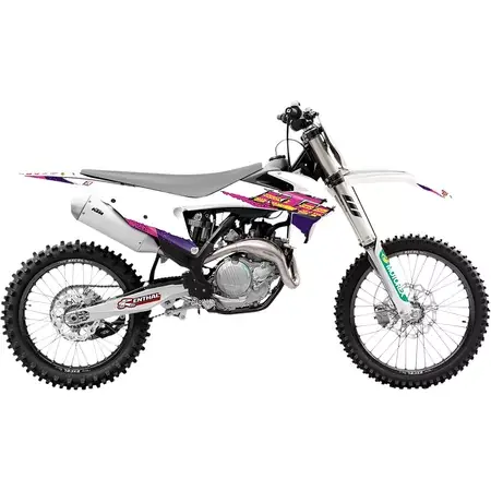 Dekor Kit Blackbird Retro KTM SX / EXC 2019-2022 Abverkauf