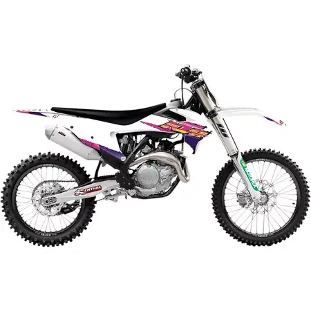 Preis Gesenkt Dekor Kit Blackbird Retro mit Sitzbankbezug KTM SX / EXC 2019-2022
