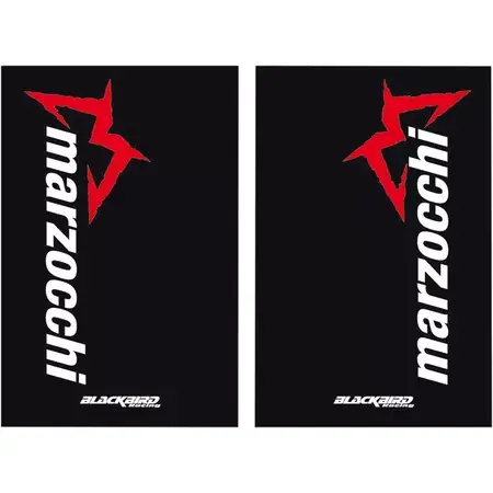 Gabel Aufkleber Blackbird Marzocchi schwarz Beliebt