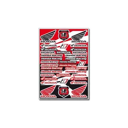 Finale Aktion Aufklebersets Blackbird logo Honda