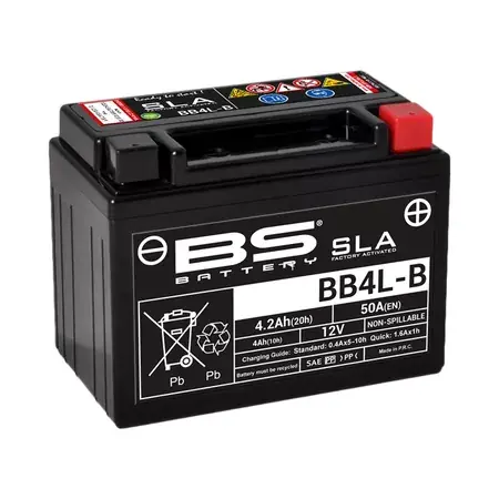 Sale Batterie SLA BS Battery BB4L-B 12V - 4,2Ah
