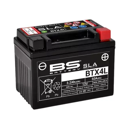 Batterie SLA BS Battery BTX4L 12V - 3Ah Billig