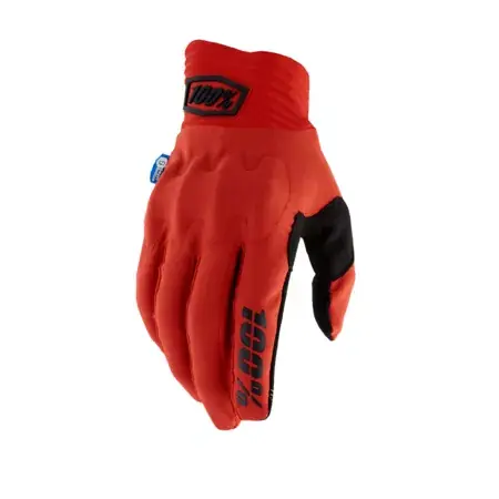 Rabatt Motocross Handschuhe 100% Cognito Shock rot