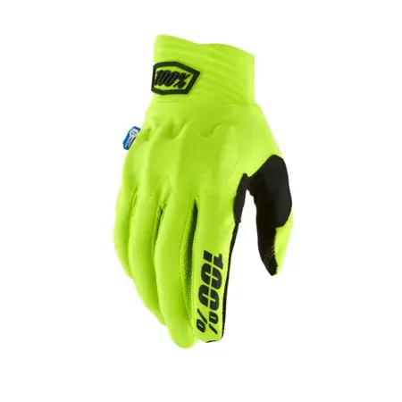 Neuheit Motocross Handschuhe 100% Cognito Shock neon gelb