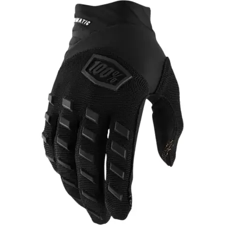 Motocross Handschuhe 100% Airmatic schwarz/dunkelgrau Solange Der Vorrat Reicht
