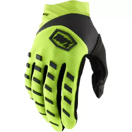 Jetzt Kaufen Motocross Handschuhe 100% Airmatic neon gelb/schwarz