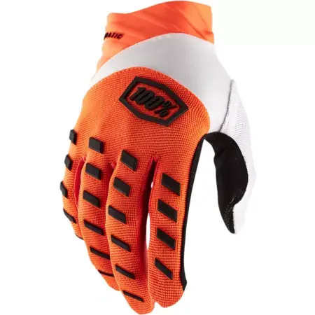 Abverkauf Motocross Handschuhe 100% Airmatic neon orange