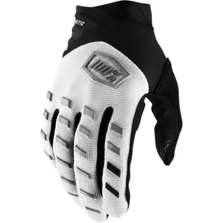 Günstig Motocross Handschuhe 100% Airmatic weiß