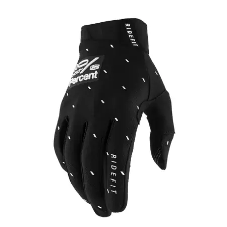 Motocross Handschuhe 100% Ridefit SLASHER schwarz Beliebt