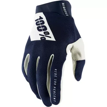 Motocross Handschuhe 100% Ridefit marine blau Jetzt Kaufen