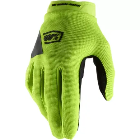 Motocross Handschuhe femme 100% Ridecamp neon gelb/schwarz Wochenendangebot