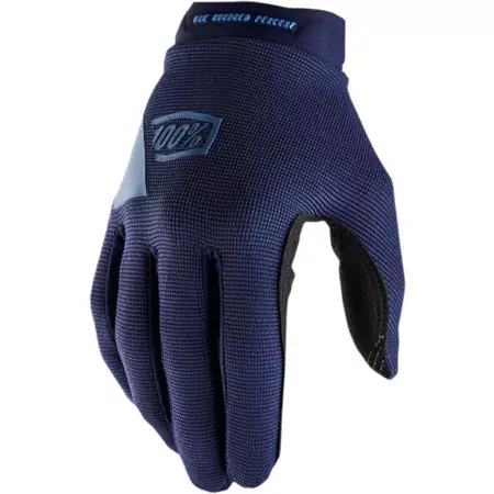 Sofort Bestellen Motocross Handschuhe femme 100% Ridecamp marine blau/SLATE