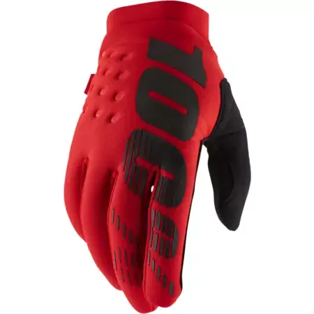 Finale Aktion Motocross Handschuhe 100% Brisker rot