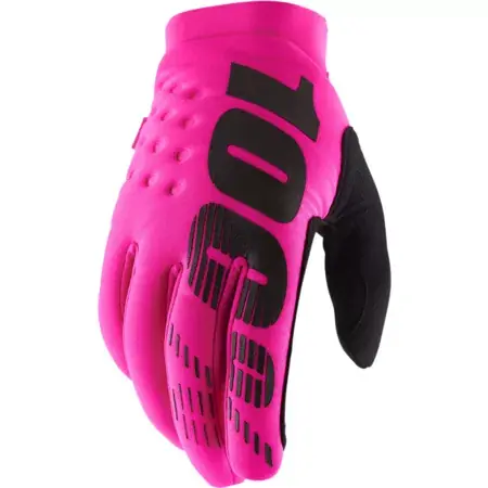 Motocross Handschuhe 100% Brisker neon pink Neue Ware