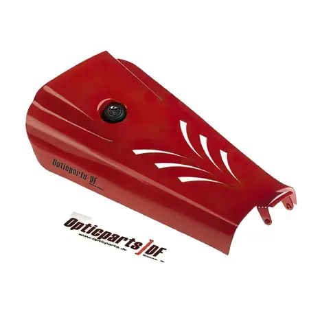 Sichere Zahlung Batteriefachdeckel Yamaha Aerox / MBK Nitro Rot
